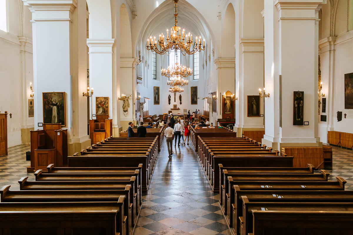 ślub u Dominikanów na Freta w Warszawie