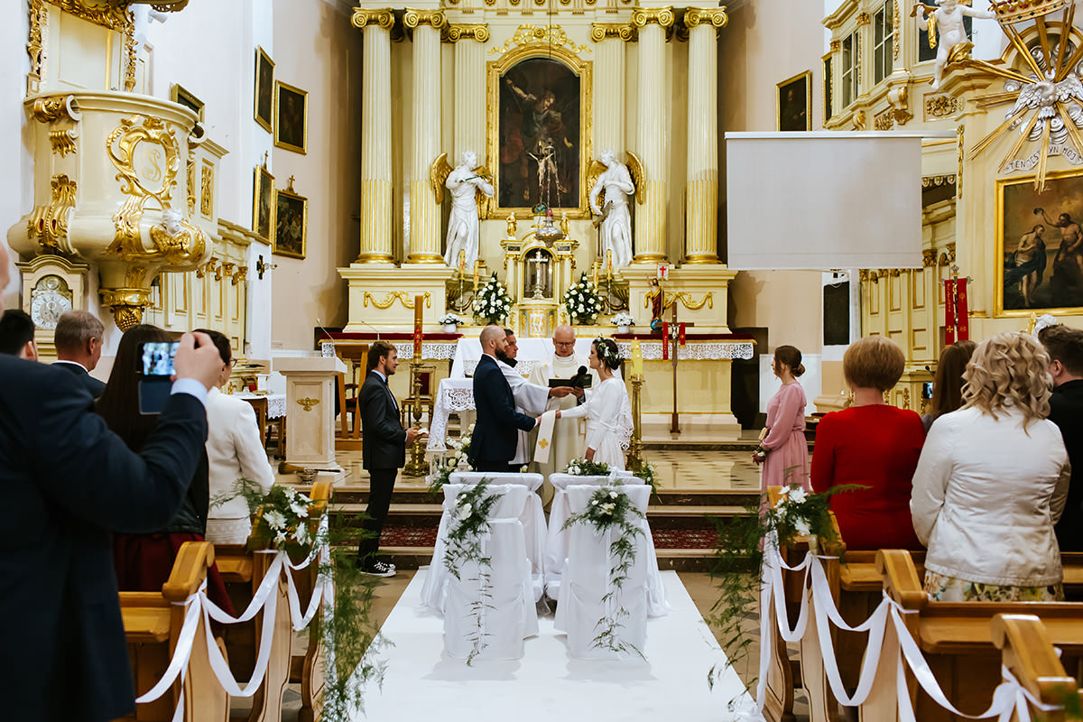 Ślub pod Warszawą kościół Mordy Siedlce